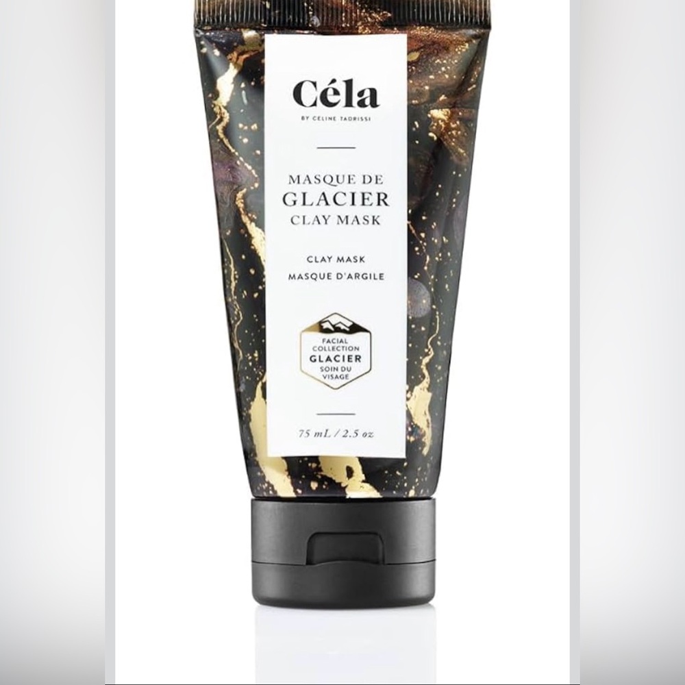 Cela Tadrissi Glacier Clay Mask - Black and Gold